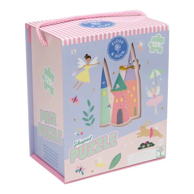Floss&Rock Shaped Puzzle Enchanted 120κομ.