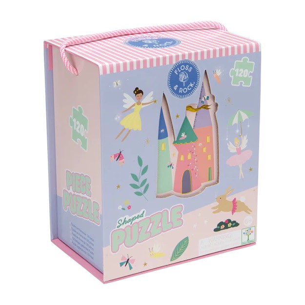 Floss&Rock Shaped Puzzle Enchanted 120κομ.
