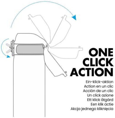 Ion8 Παιδικό Παγούρι Θερμός Ανοξείδωτο 500ml I8TS500PPUNIRAIN