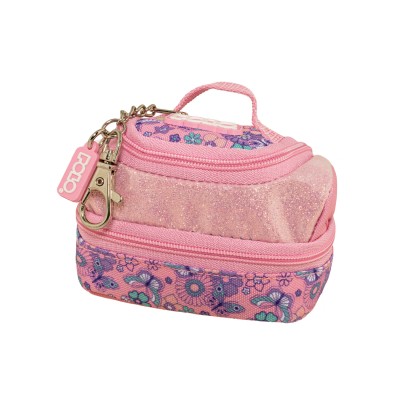 Polo Clip & Zip Mini Κλειδοθήκη-Πορτοφόλι Ροζ 9-27-006-8464