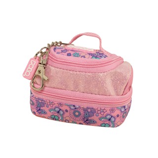 Polo Clip & Zip Mini Κλειδοθήκη-Πορτοφόλι Ροζ 9-27-006-8464