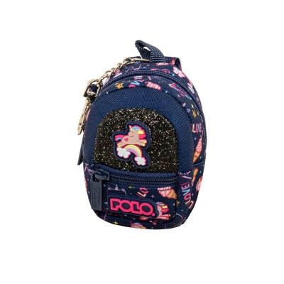 Polo Clip & Zip Mini Κλειδοθήκη-Πορτοφόλι Μωβ 9-27-006-8464