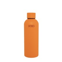 Polo Solid Μπουκάλι Θερμός από Ανοξείδωτο Ατσάλι 500ml Πορτοκαλί 9-49-034-7300