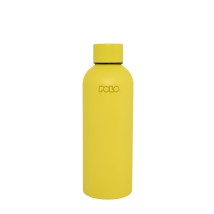 Polo Solid Μπουκάλι Θερμός από Ανοξείδωτο Ατσάλι 500ml Κίτρινο 9-49-034-7100