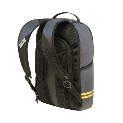 Polo Stream Σχολική Τσάντα Πλάτης Γυμνασίου-Λυκείου Μαύρη 9-01-037-8208