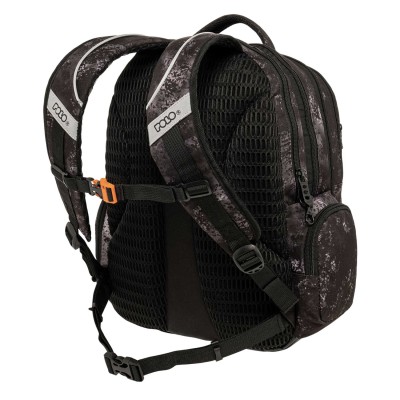 Polo Maxxi Σχολική Τσάντα Πλάτης Δημοτικού Μαύρη 9-01-057-8356