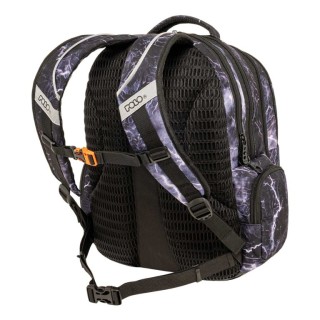 Polo Maxxi Σχολική Τσάντα Πλάτης Δημοτικού Μαύρη/Μπλε 9-01-057-8357