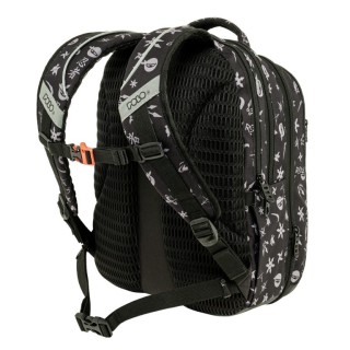 Polo Kinetic Σχολική Τσάντα Πλάτης Δημοτικού Μαύρη 9-01-072-8427