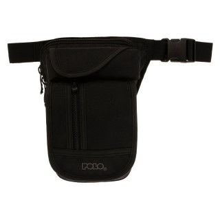Polo Tool Ανδρικό Τσαντάκι Μέσης/Μηρού Αναβάτη Μαύρο 9-08-030-2000
