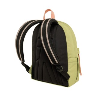 Polo Original Scarf Σακίδιο Σχολική Τσάντα Πλάτης Γυμνασίου - Λυκείου Λαδί/Ροζ 9-01-135-6139