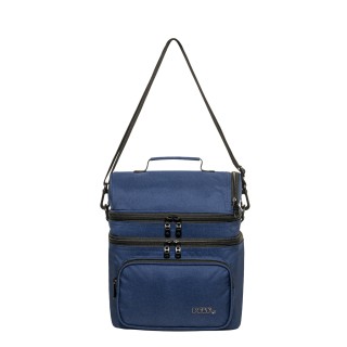Polo Double Cooler Σχολική Τσάντα Φαγητού Μπλε 9-07-096-5000
