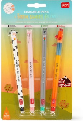 Legami Milano Set of Three Erasable Pens ''Farm Sweet Farm'' 4 Τεμάχια EPSET0016