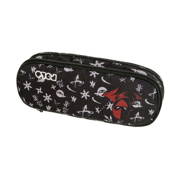 Polo Kinetic Κασετίνα Διπλή Υφασμάτινη Μαύρη 9-37-072-8427