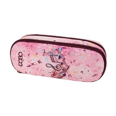 Polo Kinetic Κασετίνα Διπλή Υφασμάτινη Ροζ 9-37-072-8430