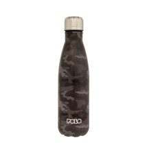 Polo Degr Μπουκάλι Θερμός από Ανοξείδωτο Ατσάλι Μαύρο 500ml 9-49-004-8417