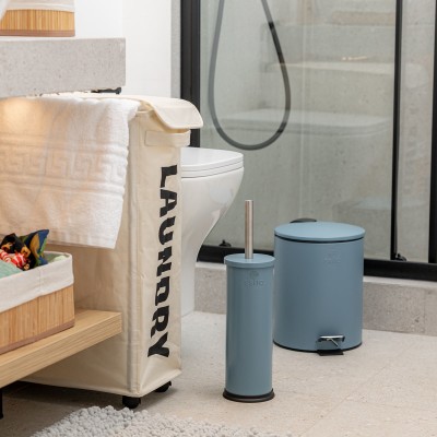 ΠΙΓΚΑΛ CLASSIC ΜΕΤΑΛΛΙΚΟ ΜΕ ΠΛΑΣΤΙΚΟ ΔΟΧΕΙΟ 23cm ΜΑT ΜΠΛΕ