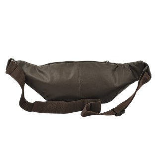 Daston 008 Ανδρικό Δερμάτινο Τσαντάκι Μέσης Καφέ