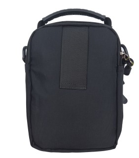 Old Man 155 Υφασμάτινο Ανδρικό Τσαντάκι Ώμου Μαύρο