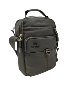 Old Man 156 Υφασμάτινο Ανδρικό Τσαντάκι Ώμου Μαύρο