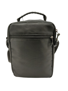 Old Man 156 Υφασμάτινο Ανδρικό Τσαντάκι Ώμου Μαύρο