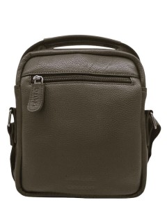 Daston 001 Ανδρικό Δερμάτινο Τσαντάκι Καφέ