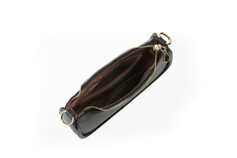 Lavor 1-903 Γυναικεία Τσάντα Χιαστί/Ώμου Μαύρη