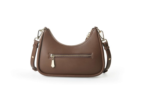 Lavor 1-903 Γυναικεία Τσάντα Χιαστί/Ώμου Καφέ