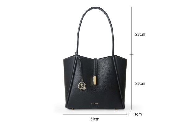 Lavor 1-904 Γυναικεία Τσάντα Ώμου Μαύρη