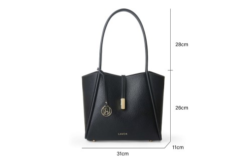 Lavor 1-904 Γυναικεία Τσάντα Ώμου Μαύρη