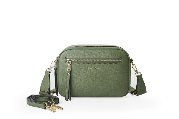 Lavor 1-905 Γυναικεία Τσάντα Χιαστί Λαδί