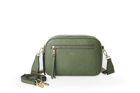 Lavor 1-905 Γυναικεία Τσάντα Χιαστί Λαδί