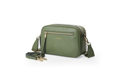 Lavor 1-905 Γυναικεία Τσάντα Χιαστί Λαδί