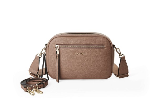 Lavor 1-905 Γυναικεία Τσάντα Χιαστί Nude