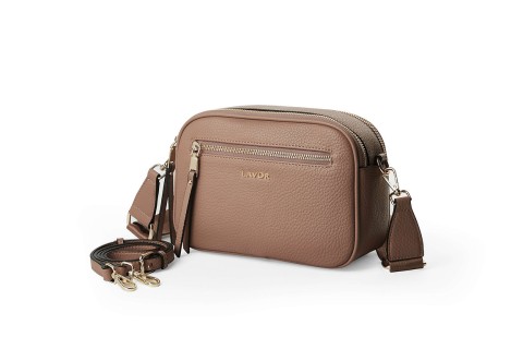 Lavor 1-905 Γυναικεία Τσάντα Χιαστί Nude