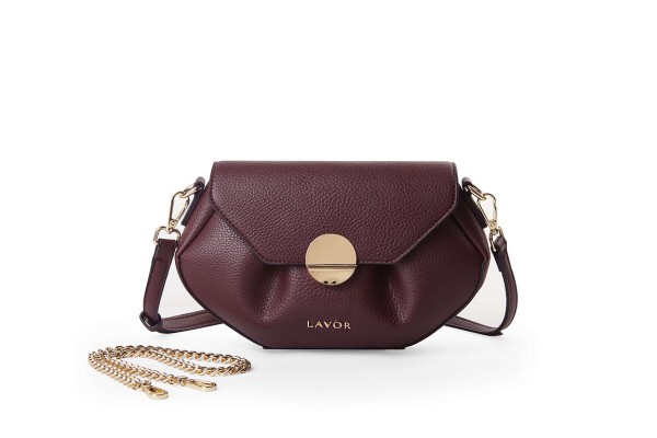 Lavor 1-906 Γυναικεία Τσάντα από Δερματίνη Ώμου/Χειρός Μπορντώ