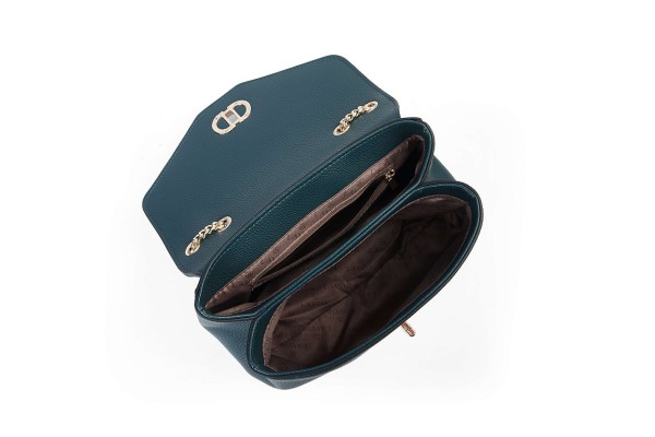 Lavor 1-907 Γυναικεία Τσάντα Ώμου/Χιαστί Τρικουάζ