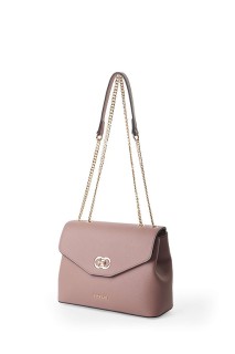 Lavor 1-907 Γυναικεία Τσάντα Ώμου/Χιαστί Ροζ