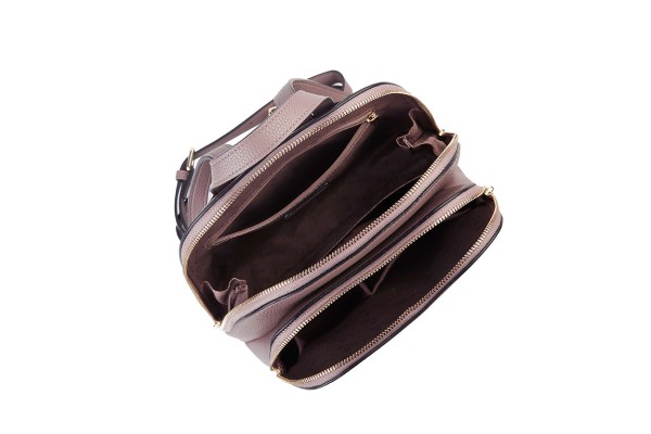 Lavor 1-908 Γυναικεία Τσάντα Πλάτης Καφέ