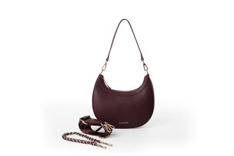 Lavor 1-909 Γυναικεία Τσάντα Χιαστί/Ώμου Μπορντώ