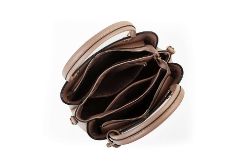 Lavor 1-910 Γυναικεία Τσάντα Ώμου/Χειρός Nude