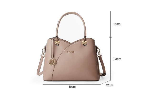 Lavor 1-910 Γυναικεία Τσάντα Ώμου/Χειρός Nude