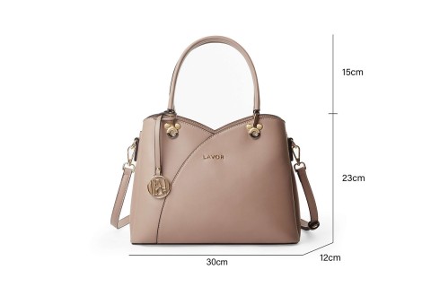 Lavor 1-910 Γυναικεία Τσάντα Ώμου/Χειρός Nude