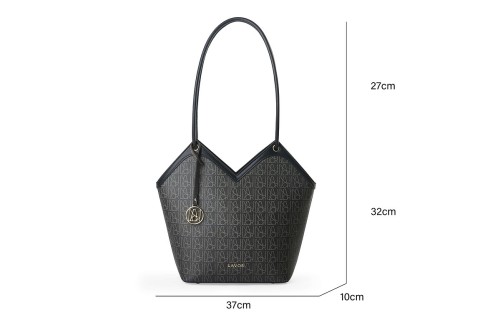 Lavor 1-911 Γυναικεία Τσάντα Ώμου Μαύρη