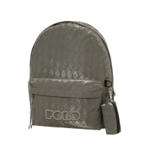 Polo Zucchero Γυναικεία Τσάντα Πλάτης Γκρι 9-02-058-8325
