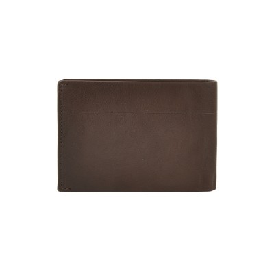 Daston 097 Ανδρικό Δερμάτινο Πορτοφόλι Καφέ