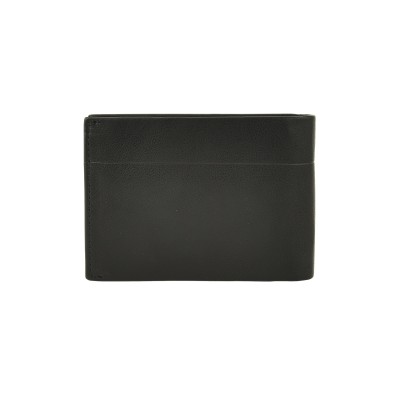 Daston 097 Ανδρικό Δερμάτινο Πορτοφόλι Μαύρο