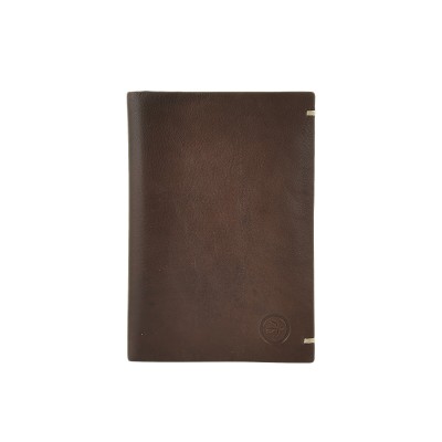 Daston 093 Δερμάτινη Θήκη Διαβατηρίου/ Εγγράφων Ταξιδίου Καφέ