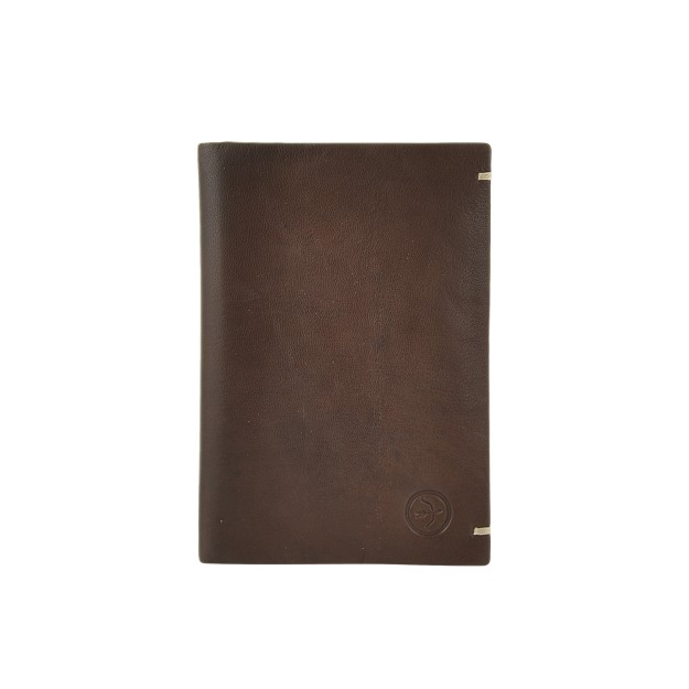Daston 093 Δερμάτινη Θήκη Διαβατηρίου/ Εγγράφων Ταξιδίου Καφέ