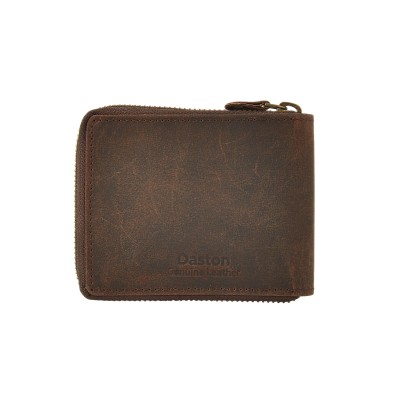 Daston 094 Δερμάτινο Ανδρικό Πορτοφόλι με RFID Hunter