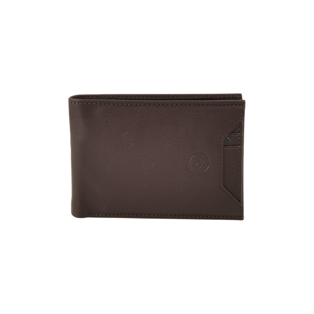 Daston 051 Ανδρικό Δερμάτινο Πορτοφόλι Καφέ
